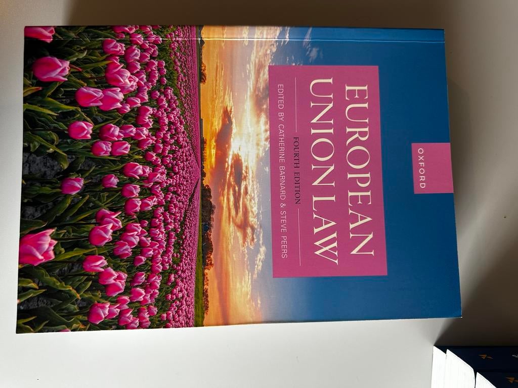 European Union law 4th edition, Boeken, Ophalen of Verzenden, Zo goed als nieuw