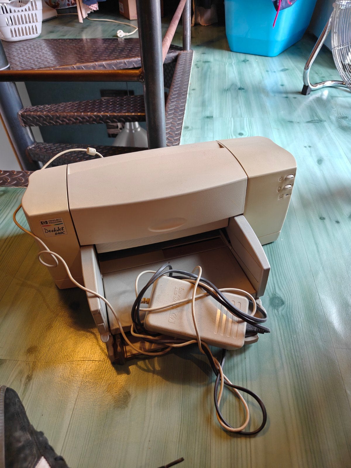 HP printer deskjet 840C, Enlèvement, Hp