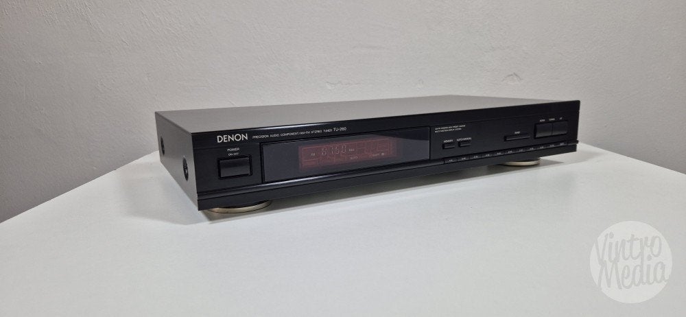 Denon TU-260 Tuner | Radio | FM | AM | 6 Maanden Garantie, Audio, Tv en Foto, Ophalen of Verzenden, Refurbished