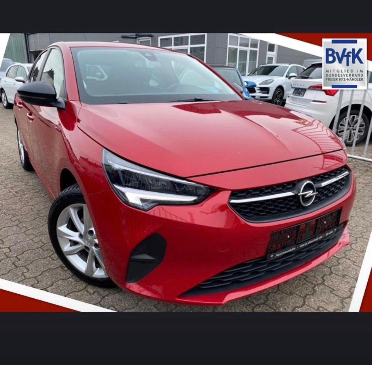 Opel Corsa 2020 essence, Rouge, Achat, Euro 6, Boîte manuelle