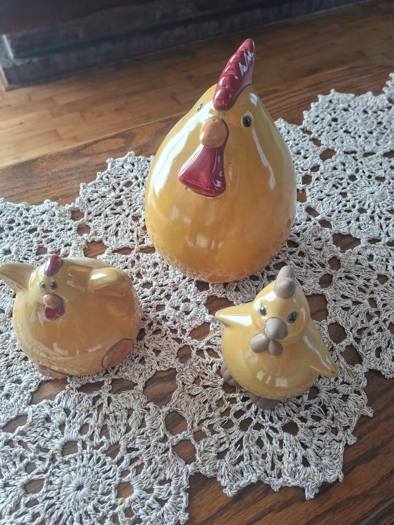 3 kuikens, Diversen, Ophalen