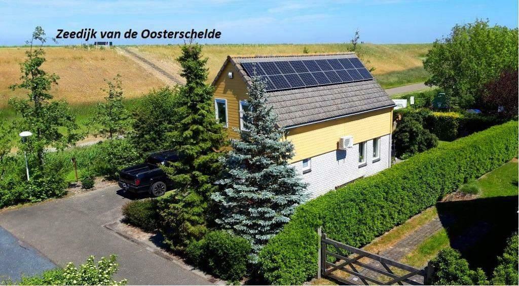 Zeeland vakantiehuis onderaan dijk, Vacances, Maisons de vacances | Pays-Bas, Zélande, Maison de campagne ou Villa, Campagne, Mer