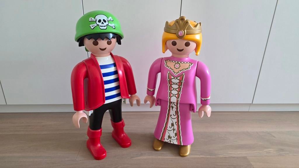 Playmobil geobra XXL piraat en princess, Ophalen of Verzenden