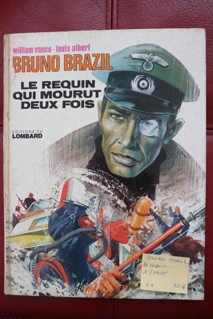 bd BRUNO BRAZIL LE REQUIN 1/75, Livres, BD, Une BD, Enlèvement ou Envoi