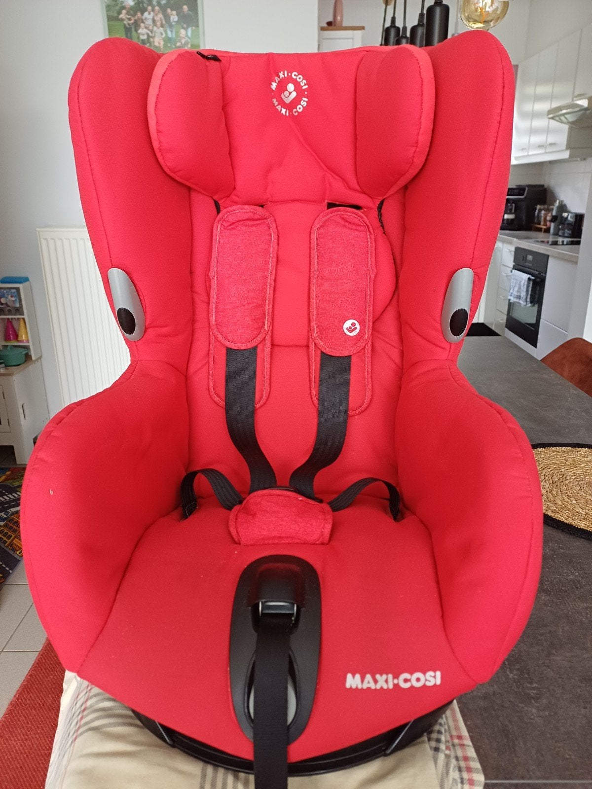 Draaibare autostoel, Ophalen, Maxi-Cosi, Autogordel