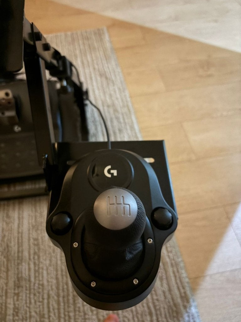 Te koop: Logitech G923 PS5 + shifter, Games en Spelcomputers, Spelcomputers | Sony Consoles | Accessoires, Zo goed als nieuw, PlayStation 4