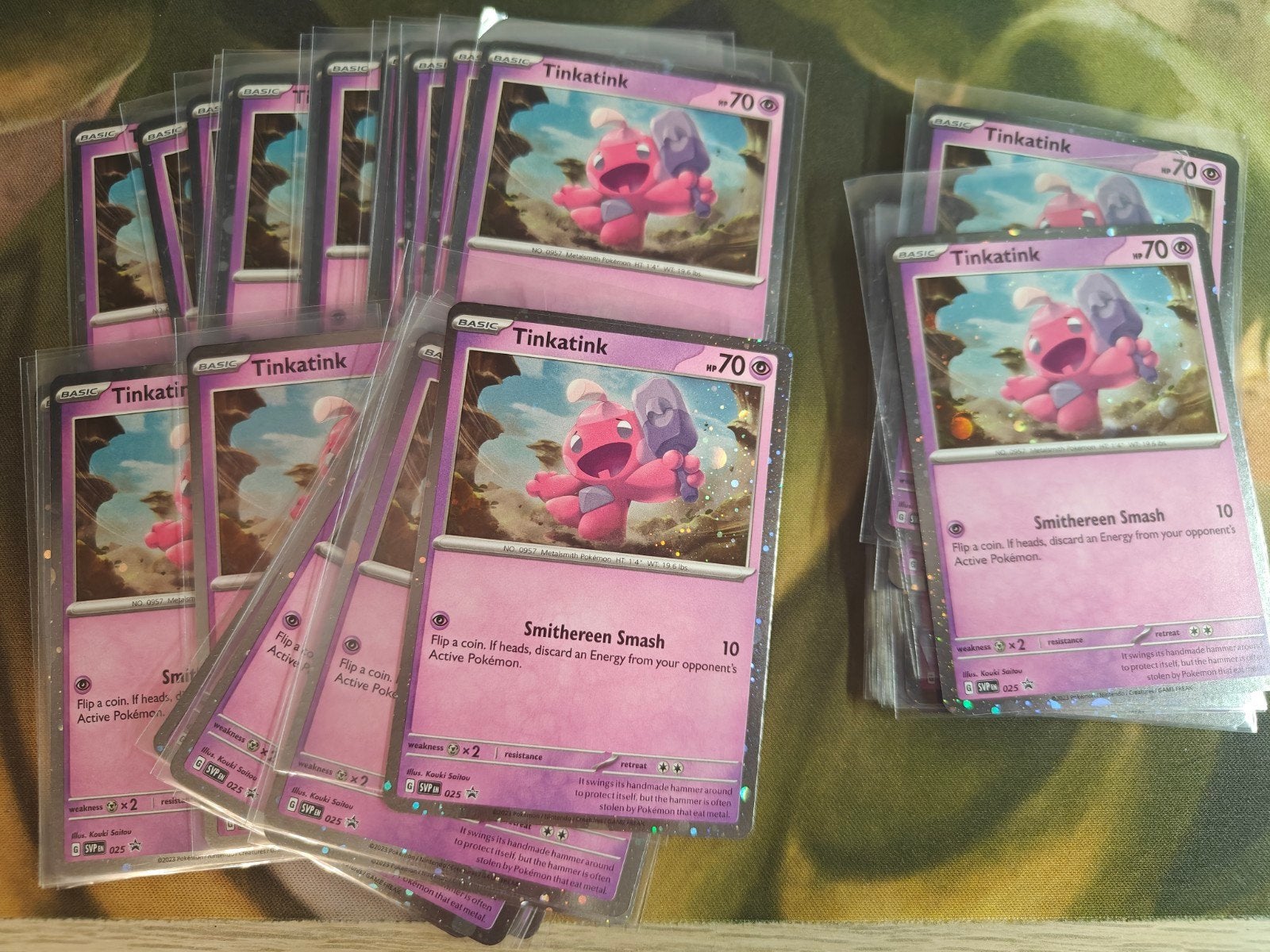 Pokémon 35x tinkatink promo svp 025, Ophalen of Verzenden