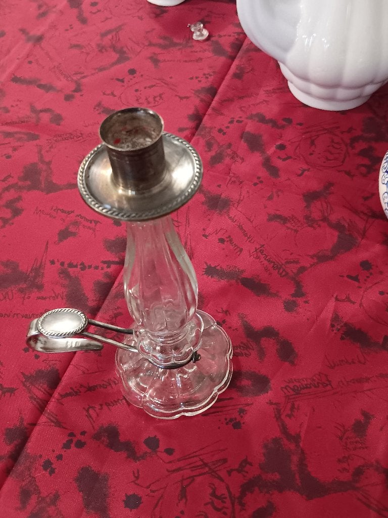 magnifique bougeoir de chez Christofle très ancien !, Enlèvement ou Envoi, Argent
