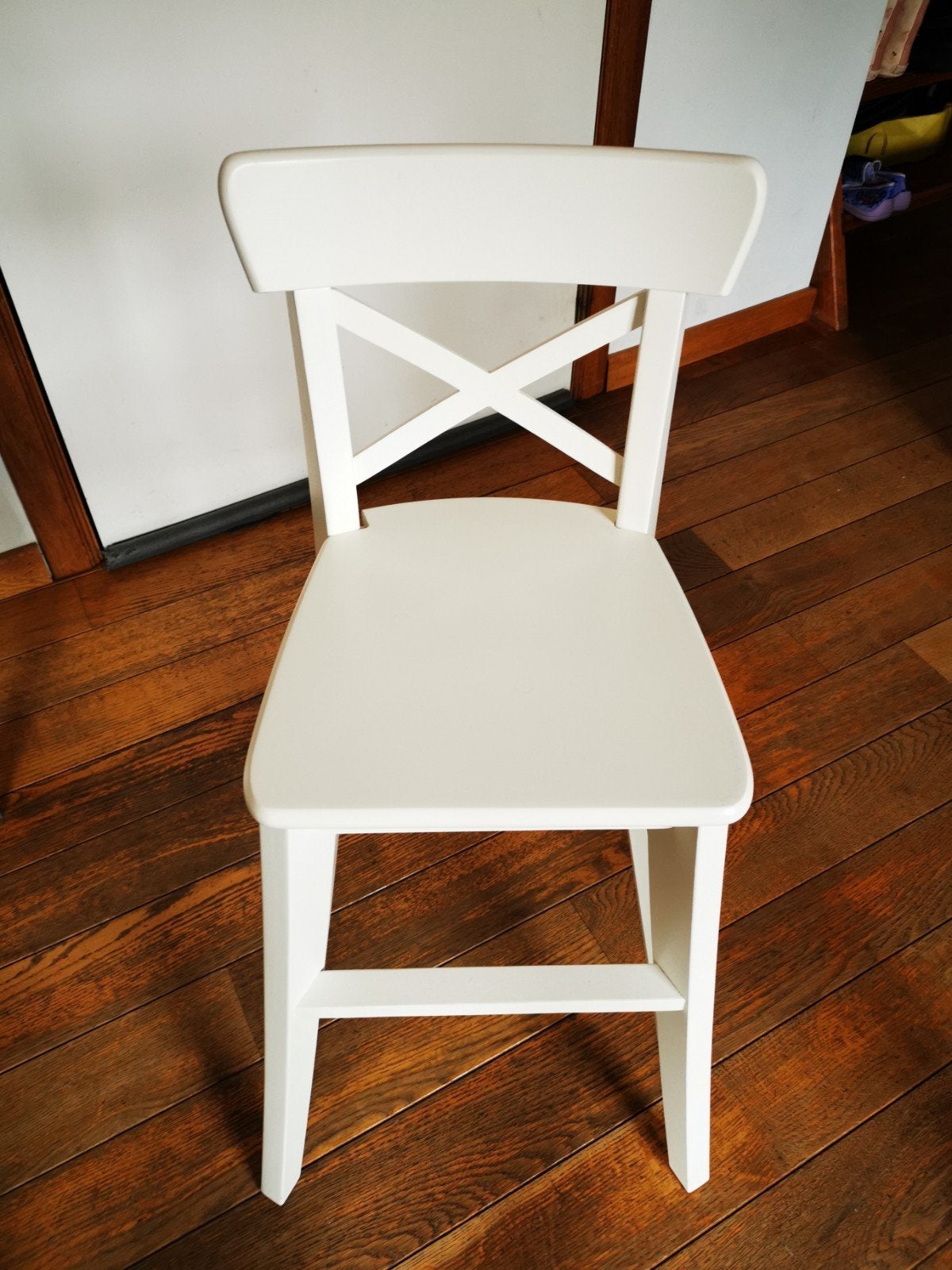 Chaise junior Ingolf Ikea blanche, Enlèvement, Utilisé