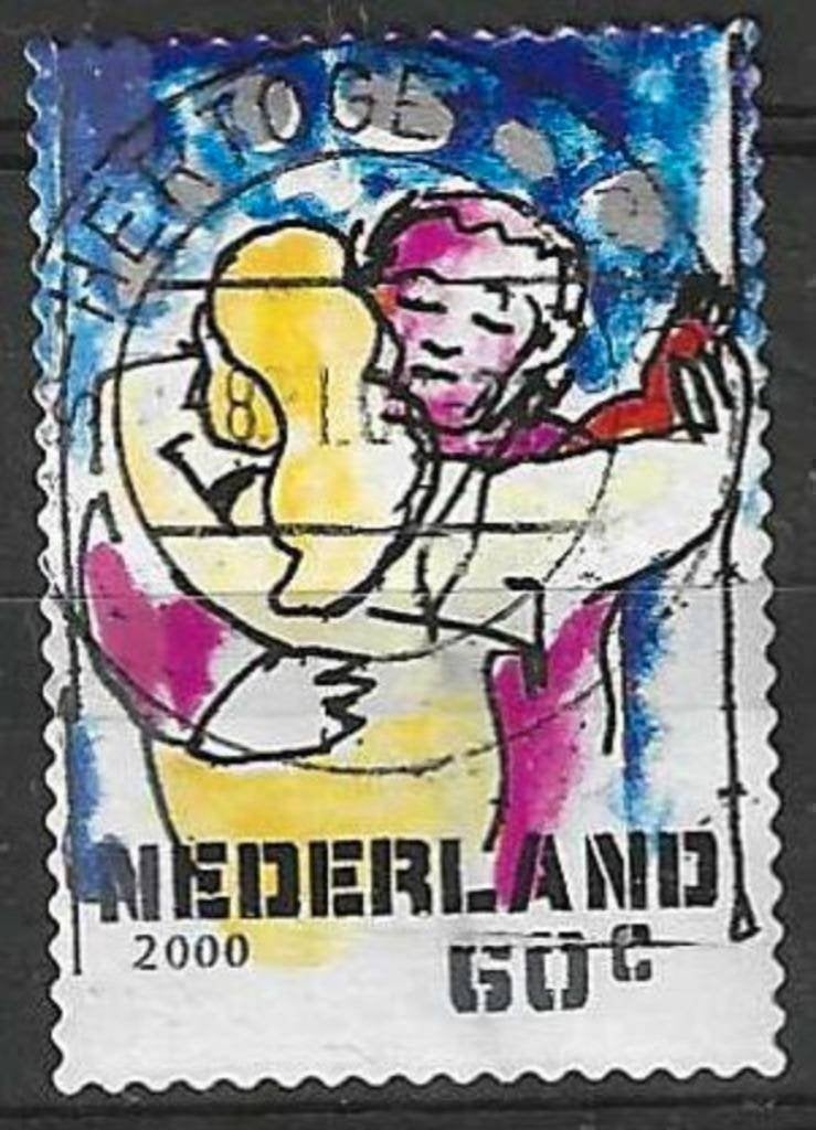 Nederland 2000 - Yvert 1807 H - Eindjaarsfeesten (ST), Postzegels en Munten, Postzegels | Nederland, Verzenden, Gestempeld