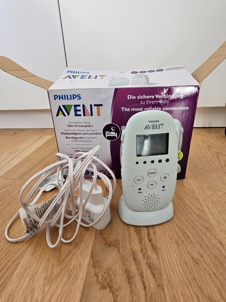 Babyfoon Philips Avent SCD 721, Kinderen en Baby's, Ophalen, Zo goed als nieuw, 250 meter of meer, Terugspreekfunctie