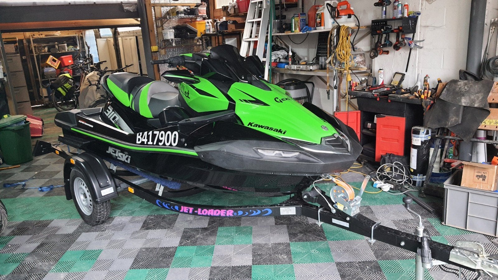 Kawasaki ultra 310 2025, Ophalen