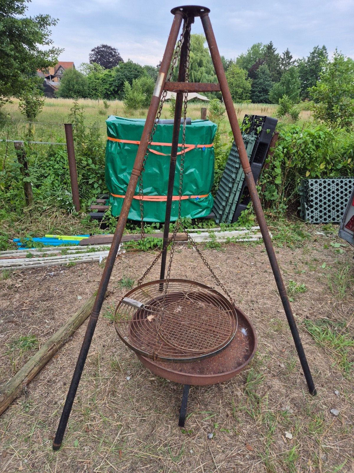 BBQ - kampvuurschaal, Tuin en Terras, Ophalen
