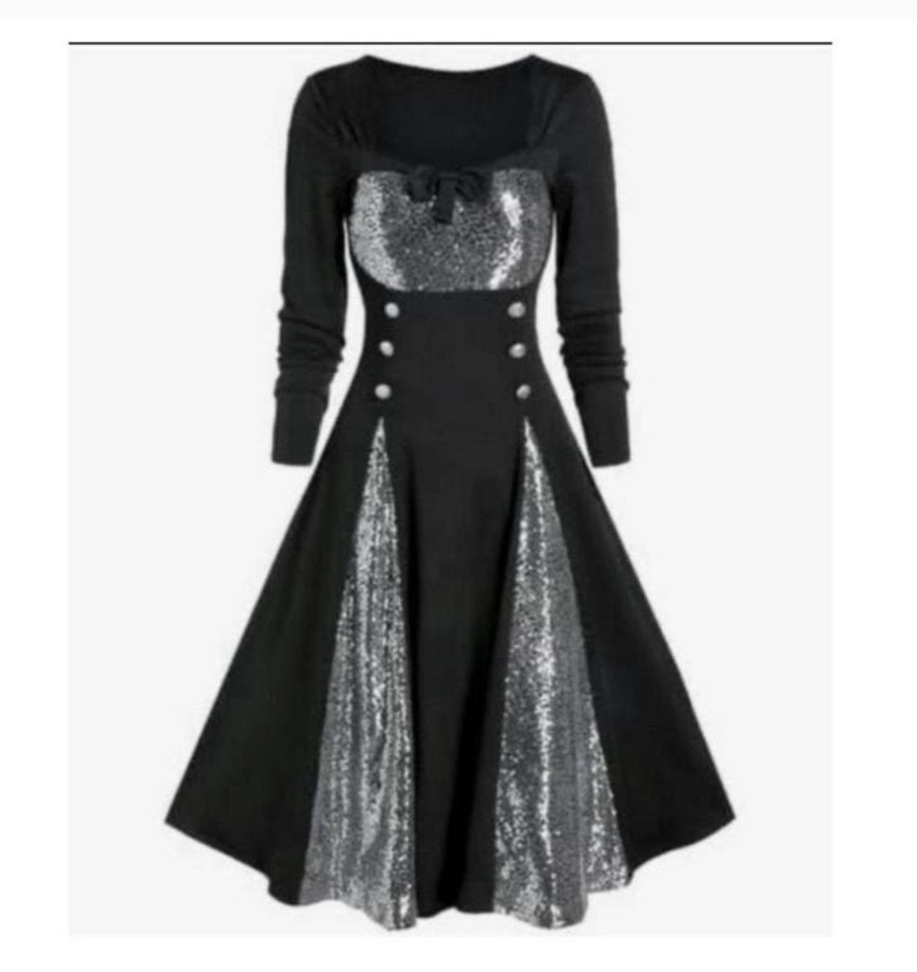 Robe gothique évasée punk rétro vintage de 1950 Robe goth XL, Vêtements | Femmes, Robes, Neuf, Taille 46/48 (XL) ou plus grande