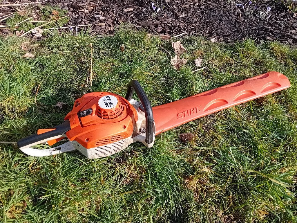 Stihl HS56C-E 60 cm heggenschaar, Ophalen, Gebruikt, Benzine, Sthil