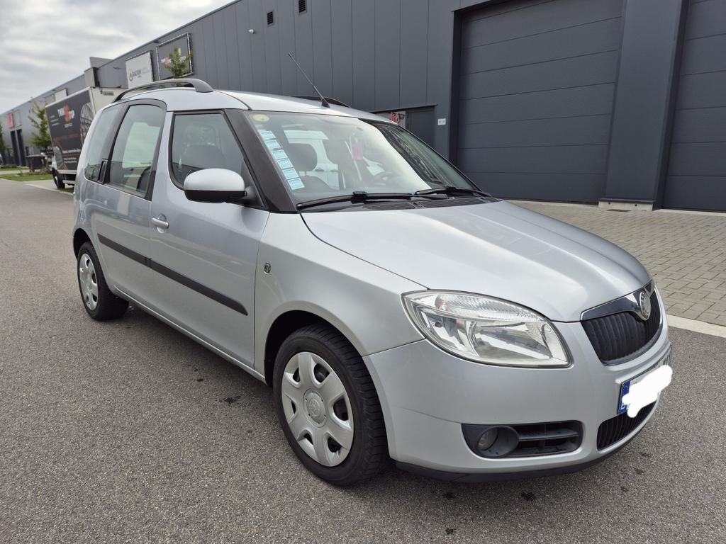 Skoda Roomster 1.4 TDI (2008) – Lichte Vracht – Topstaat!, Auto's, Roomster, Diesel, Te koop, Trekhaak
