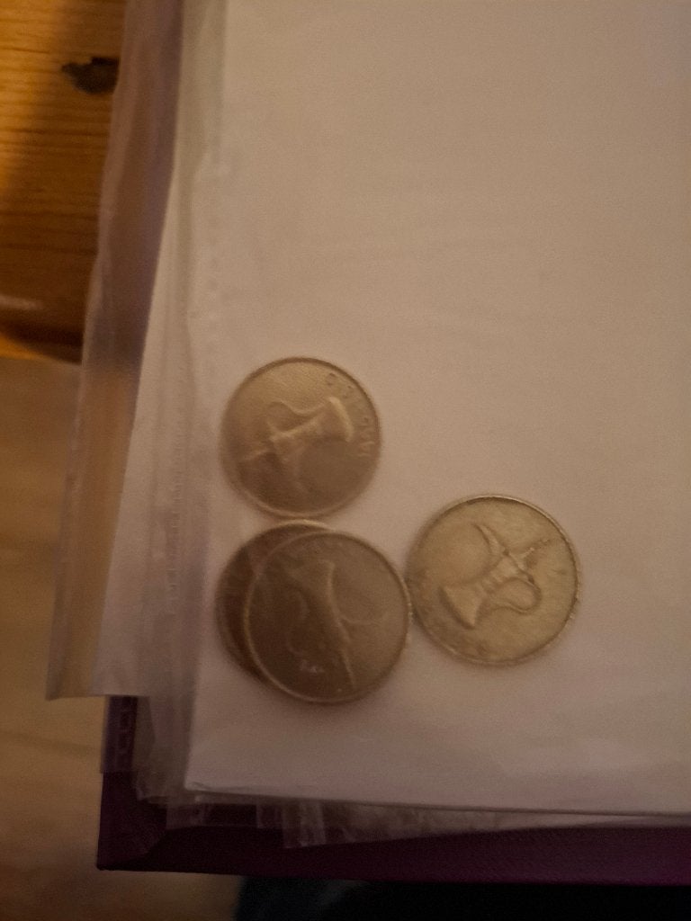 Oud geld, Ophalen, Munten en Bankbiljetten