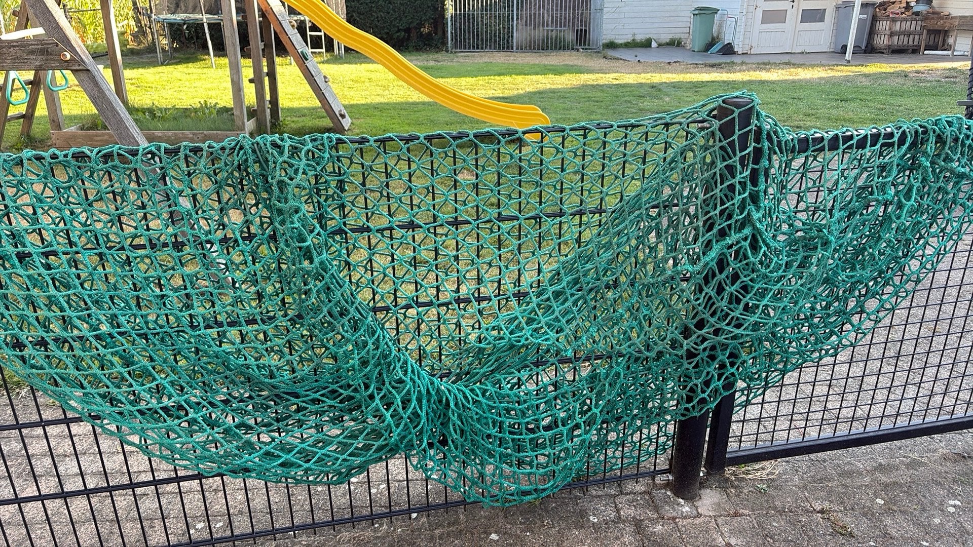 Net voor over hooi baal paarden, Animaux & Accessoires, Nourriture pour Animaux, Enlèvement, Bétail