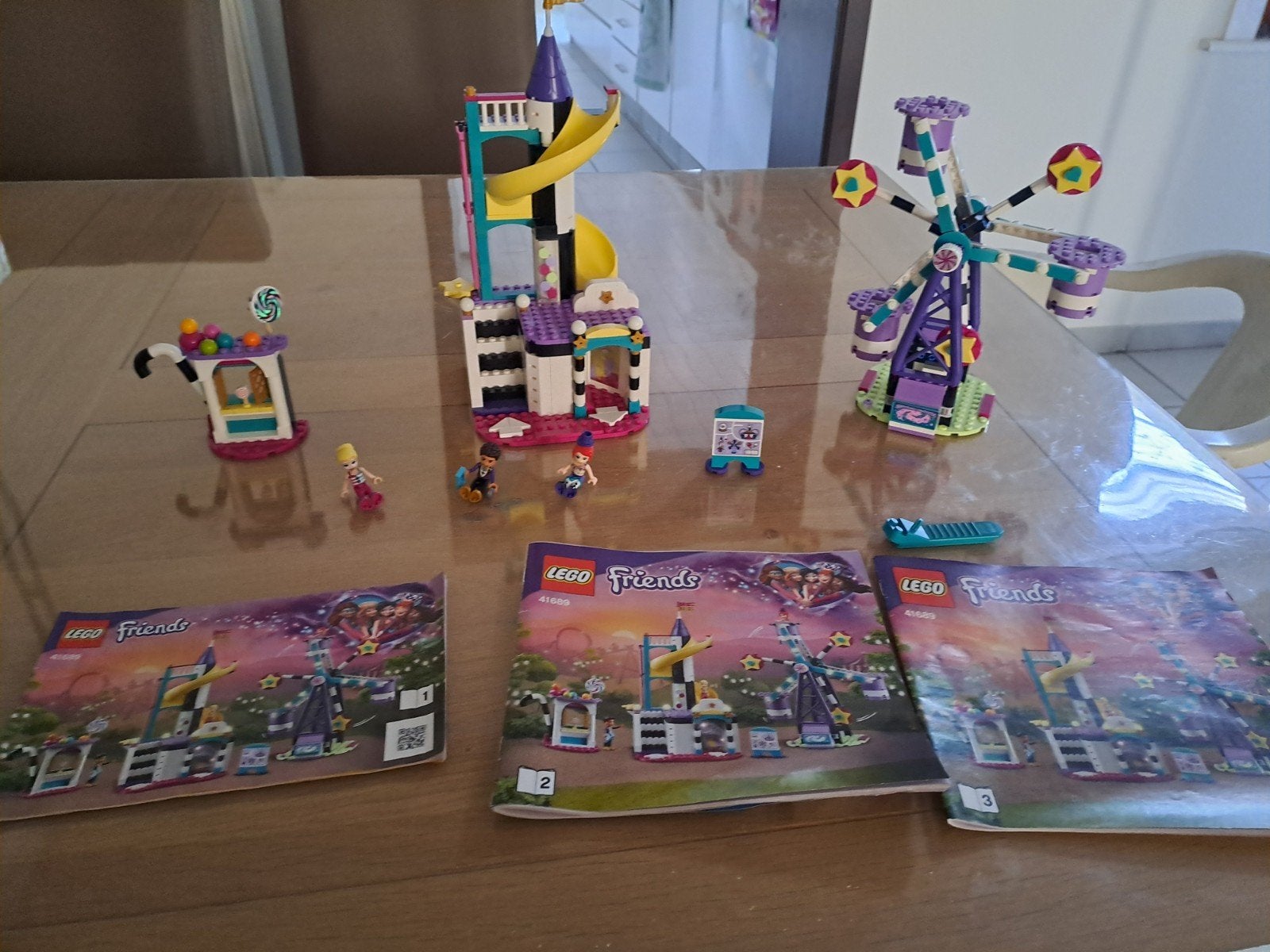 Lego Friends 41689 Magisch reuzenrad en glijbaan, Enlèvement ou Envoi, Lego, Ensemble complet, Friends