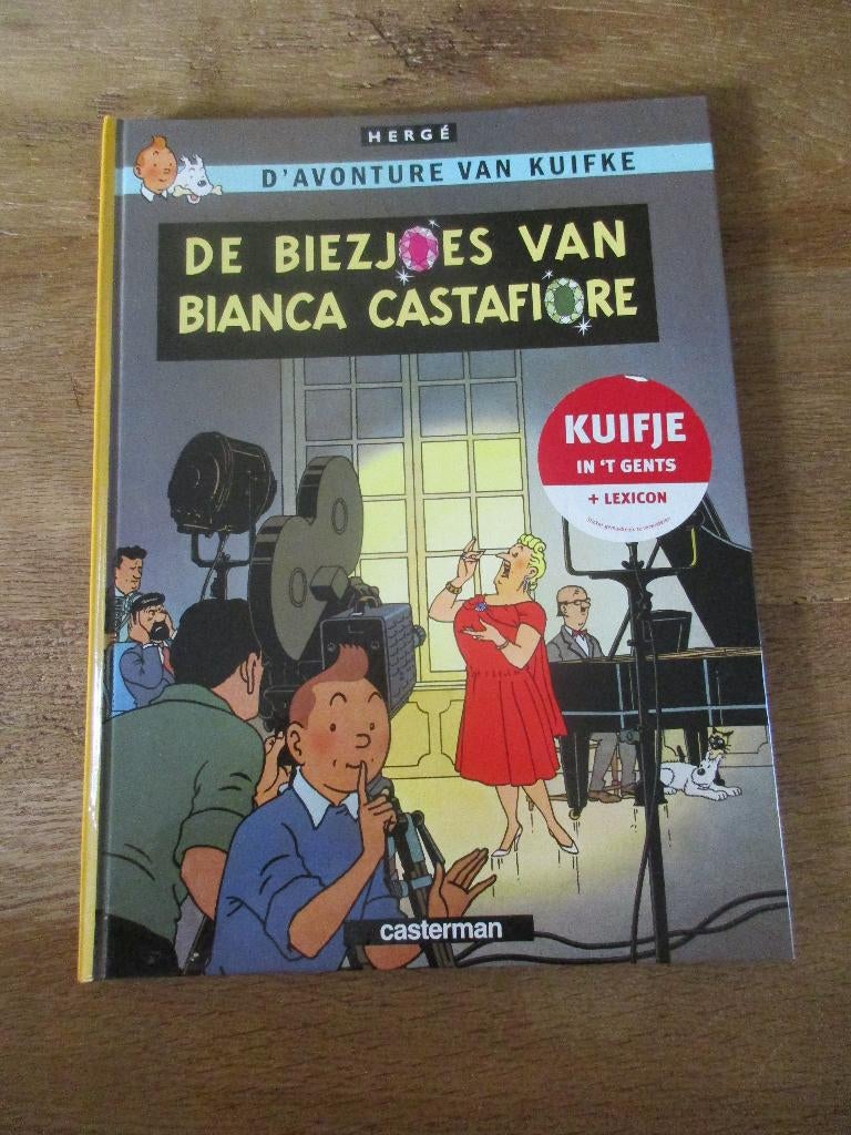 GENT - KUIFJE IN 'T GENTS- DE BIEZJOES VAN BIANCA CASTAFIORE, Boeken, Eén stripboek, Ophalen of Verzenden, Zo goed als nieuw, Herge