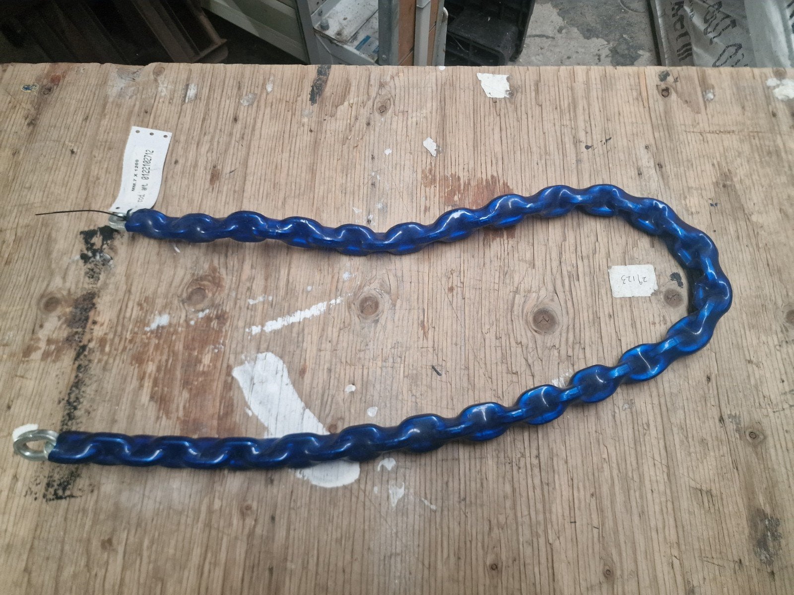 gesmede ketting 1200 mm, Ophalen of Verzenden, Nieuw, Kettingslot