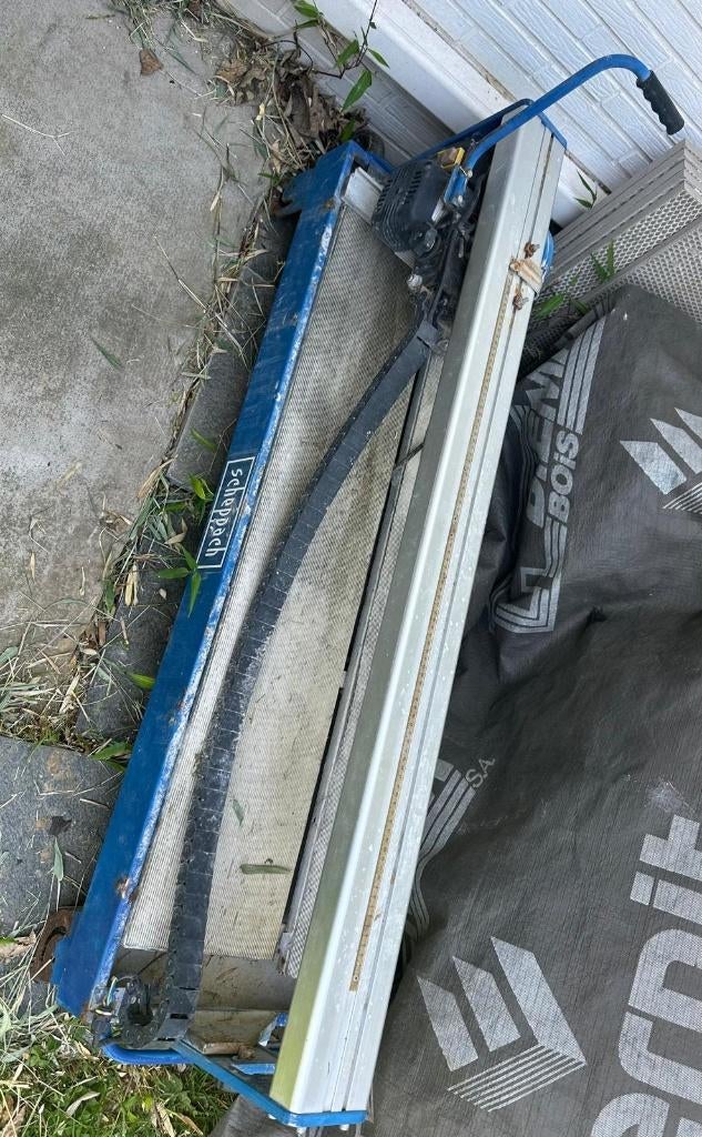 Coupe-carreaux Scheppach FS3600 à l'eau, Bricolage & Construction, Enlèvement, Utilisé