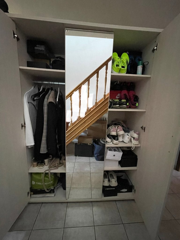 Garderobe geven, Ophalen, Gebruikt