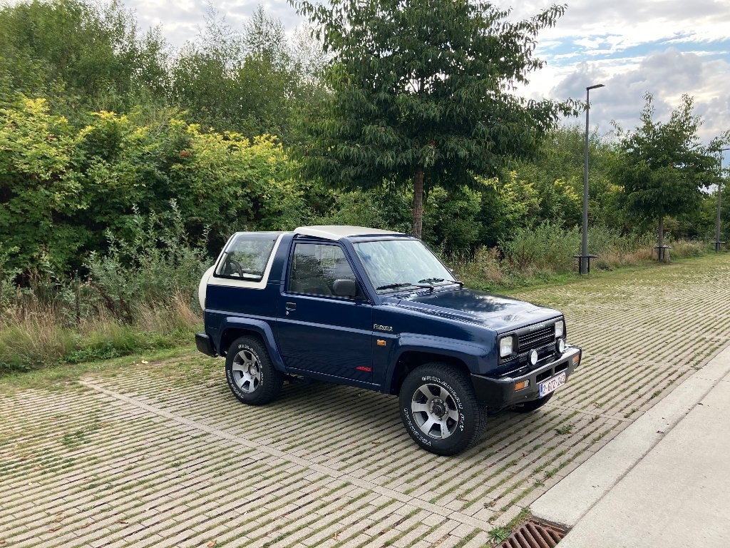 Daihatsu Feroza, Auto's, Daihatsu, Stof, 1250 kg, Zwart, 4 cilinders