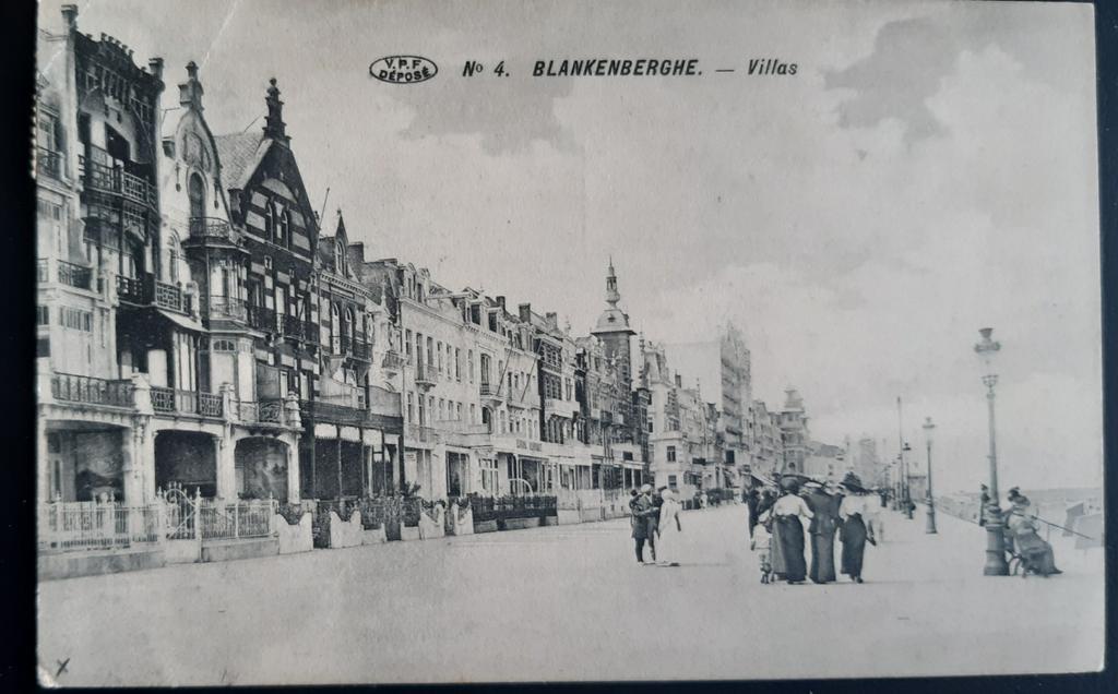 BLANKENBERGE, les villas de la Digue ZEEDIJK, C'est rare !, Enlèvement ou Envoi