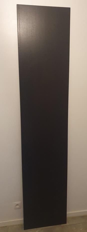 1 Portes IKEA marron noir 2m36 hauteur sur 50 cm largeur, Maison & Meubles, Armoires | Penderies & Garde-robes, Utilisé, 200 cm ou plus