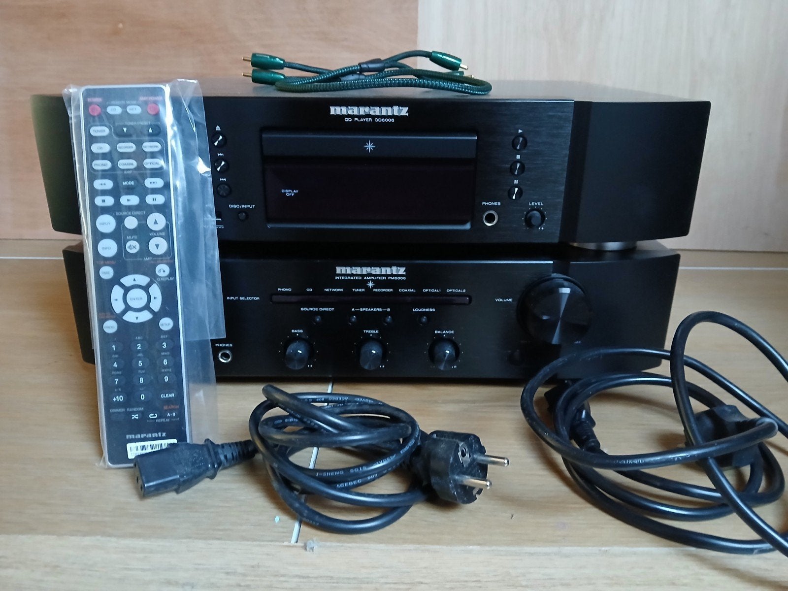 Marantz PM6006/CD6006 versterker + CD-speler, TV, Hi-fi & Vidéo, Amplificateurs & Ampli-syntoniseurs, Enlèvement, Marantz