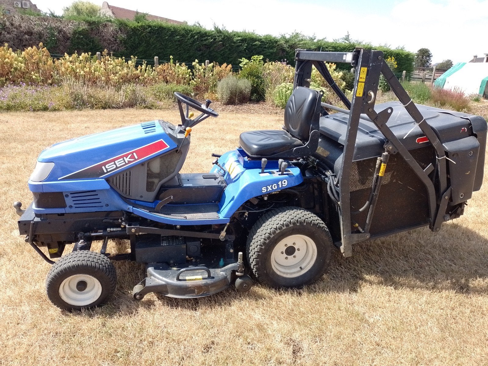 topmachine iseki sxg19 hooglosser, Enlèvement