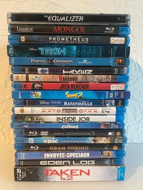 Blu-ray lot de 20 ( 7), Ophalen, Zo goed als nieuw, Blu-ray