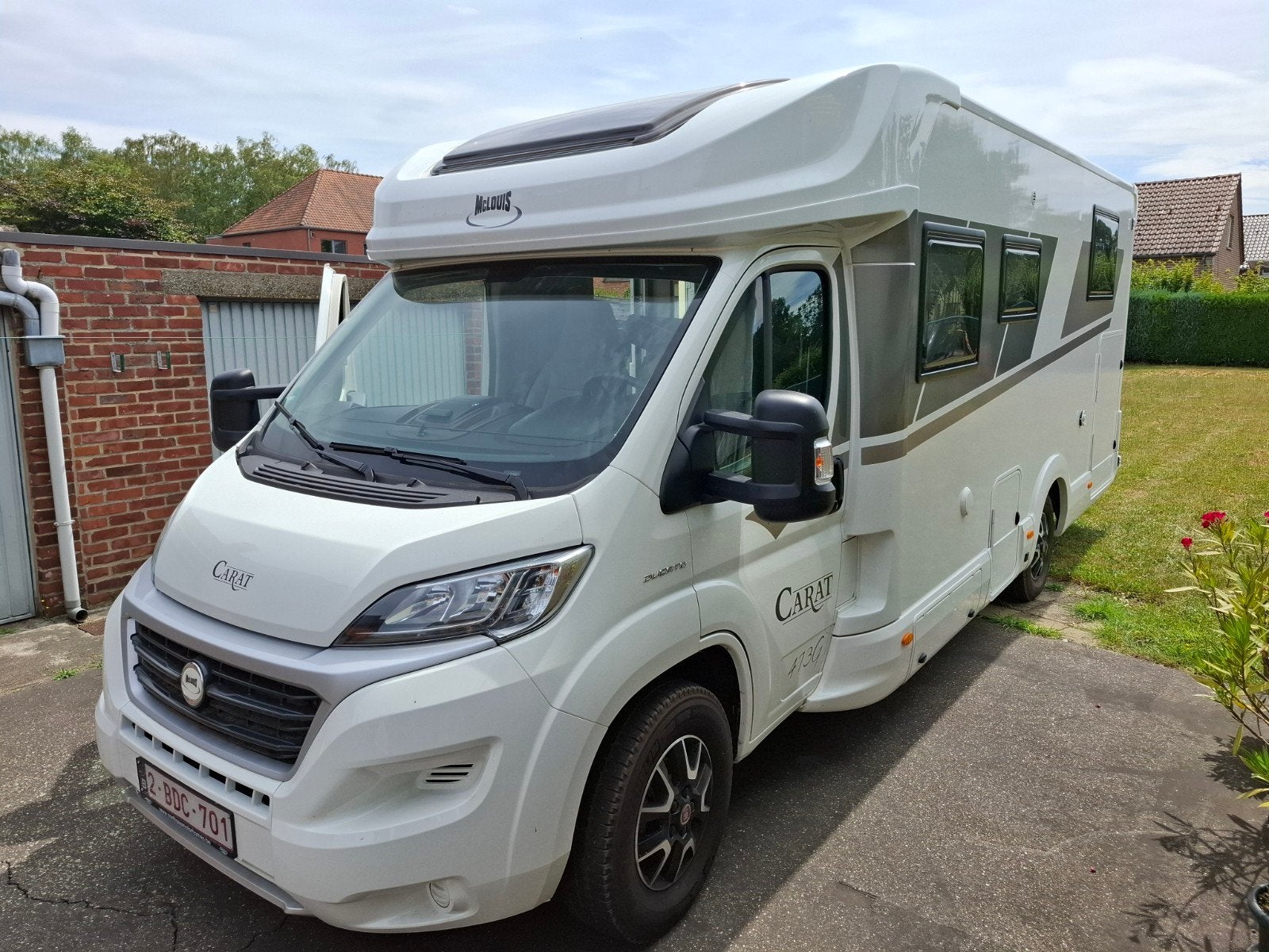 Te koop mobilhome Fiat McLouis zo goed als nieuwe staat, Particulier