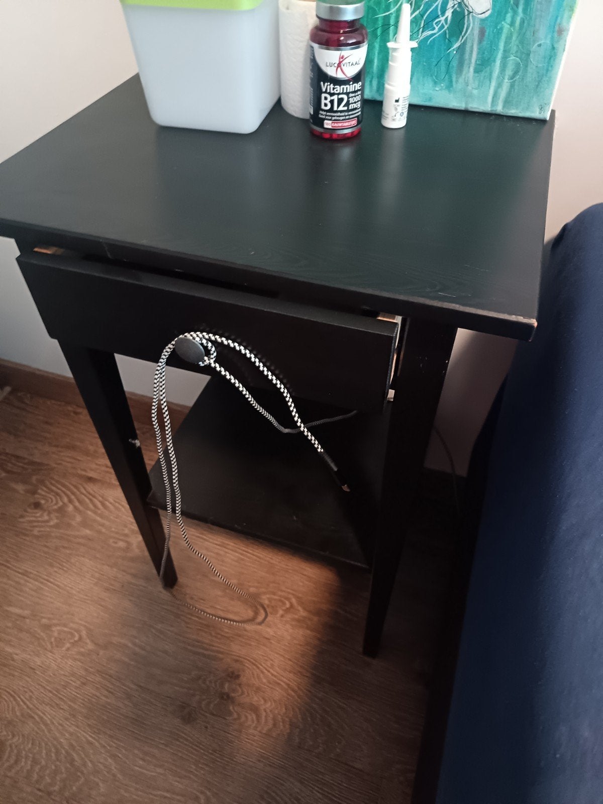 Nachttafel bijzettafel ikea, Ophalen