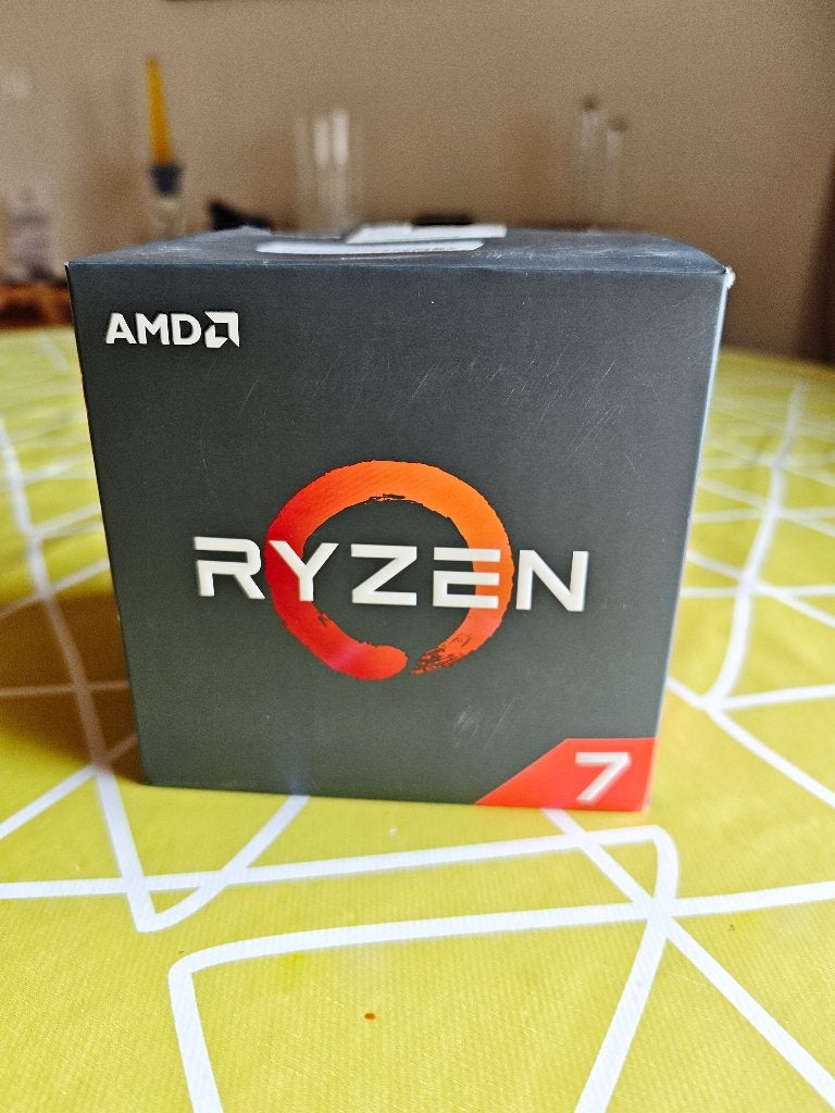 AMD Ryzen 7 CPU 2700x AM4 4.3 Ghz processor + cooler, Computers en Software, Processors, Zo goed als nieuw, AMD Ryzen 7, 8-core