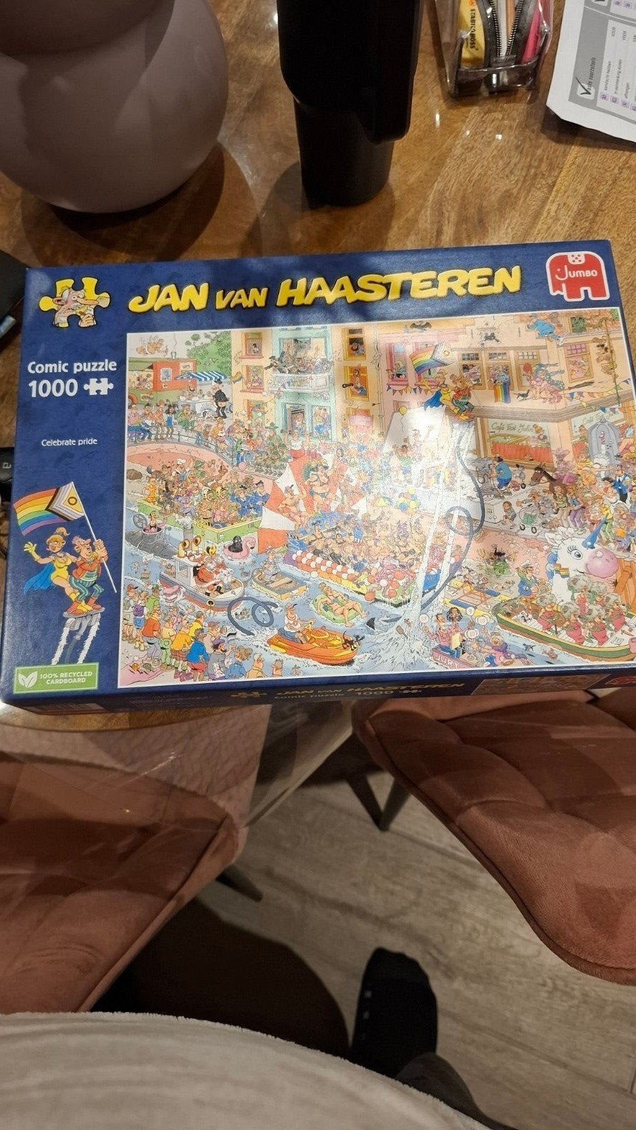 puzzel 1000stuks jan van haasteren Celebrate pride, Enlèvement, Comme neuf