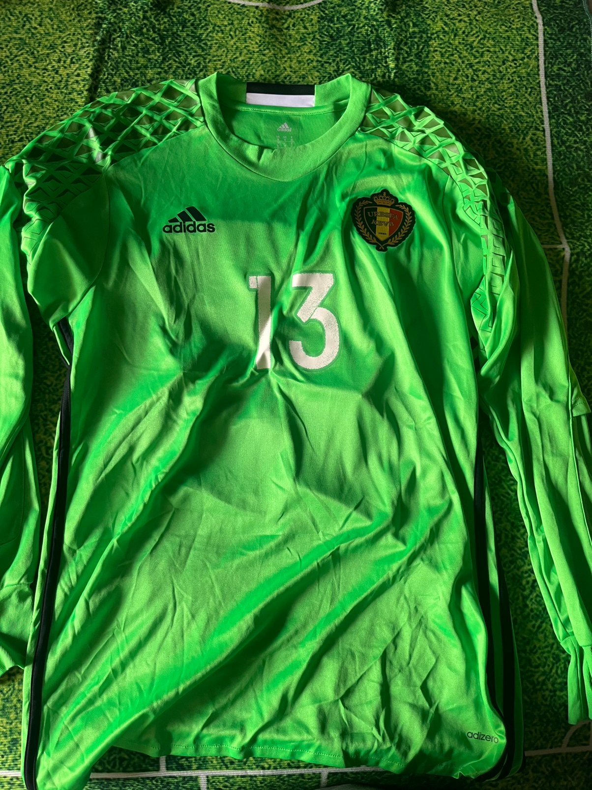 Maillot prepare JF Gillet gardien belgique diables rouges, Enlèvement ou Envoi, Comme neuf