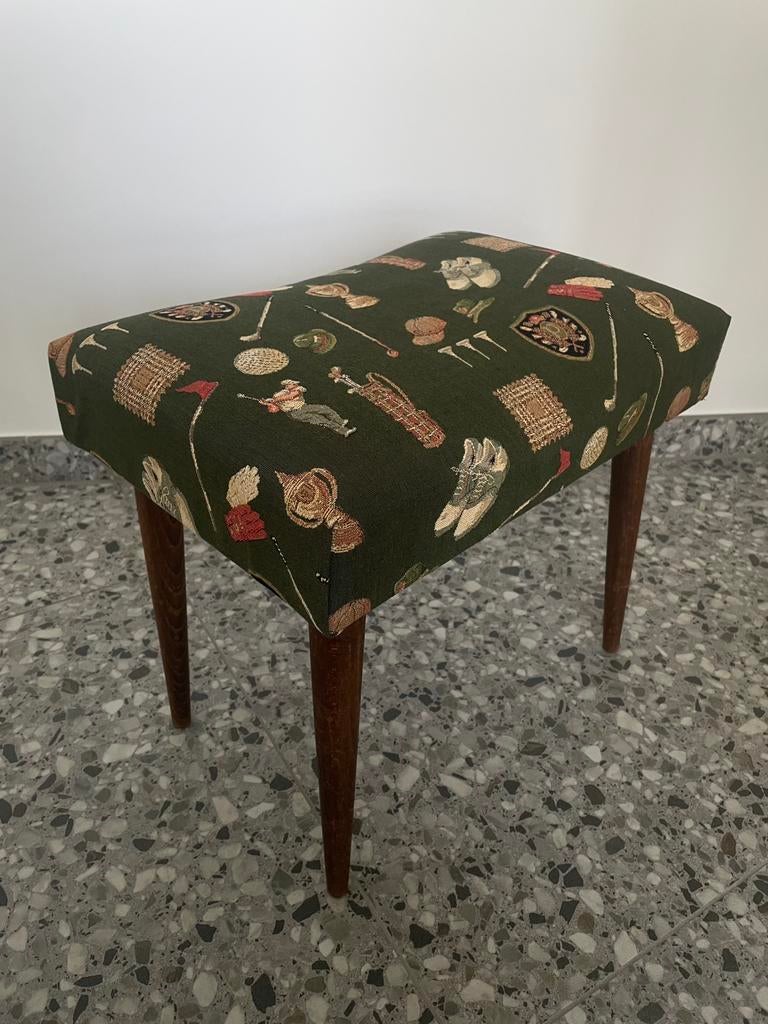 Vintage krukje met nieuwe stevige bekleding, Enlèvement ou Envoi, Comme neuf