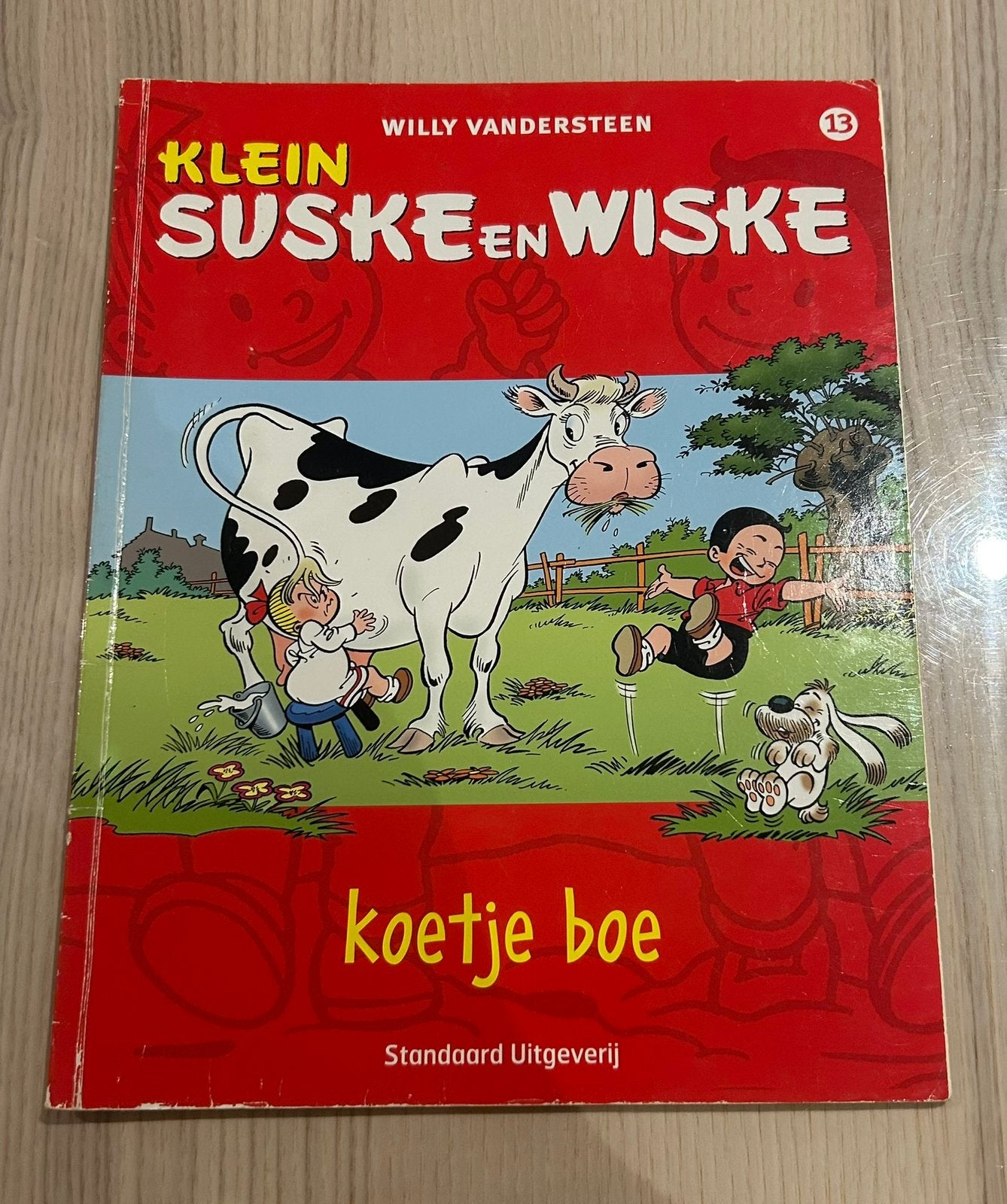 Klein Suske en Wiske: Koetje boe, Enlèvement ou Envoi