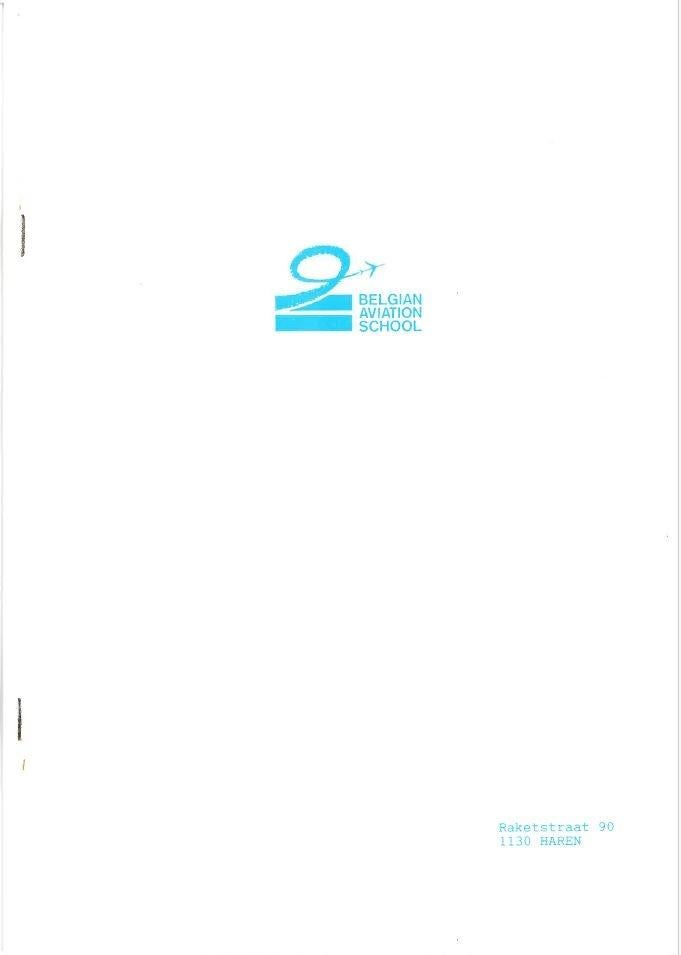 BAS brochure - Verloop Standaardopleiding (jaren ’90), Verzamelen, Luchtvaart en Vliegtuigspotten, Ophalen, Nieuw, Boek of Tijdschrift