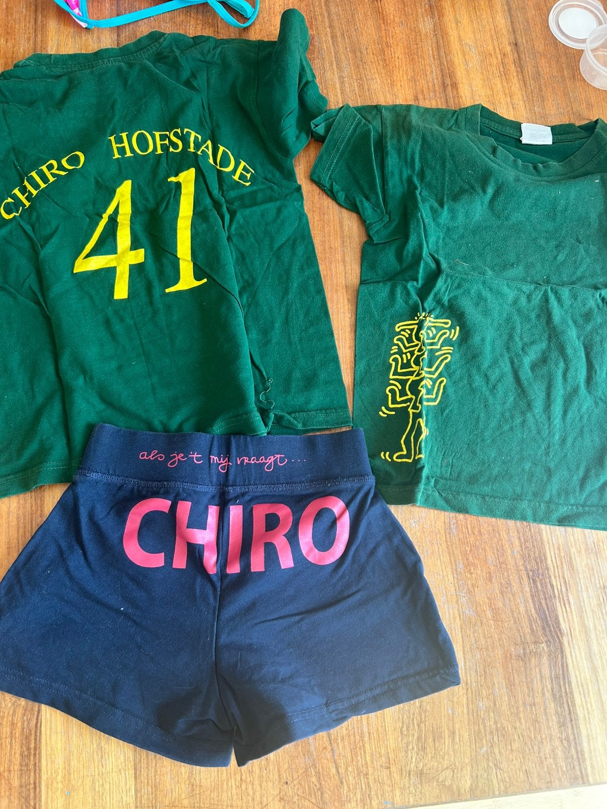 Chirokledij Hofstade, Ophalen, Gebruikt