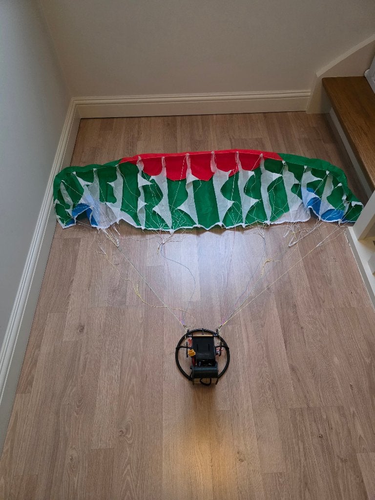 RC Paraglider paramotor, Ophalen, Gebruikt