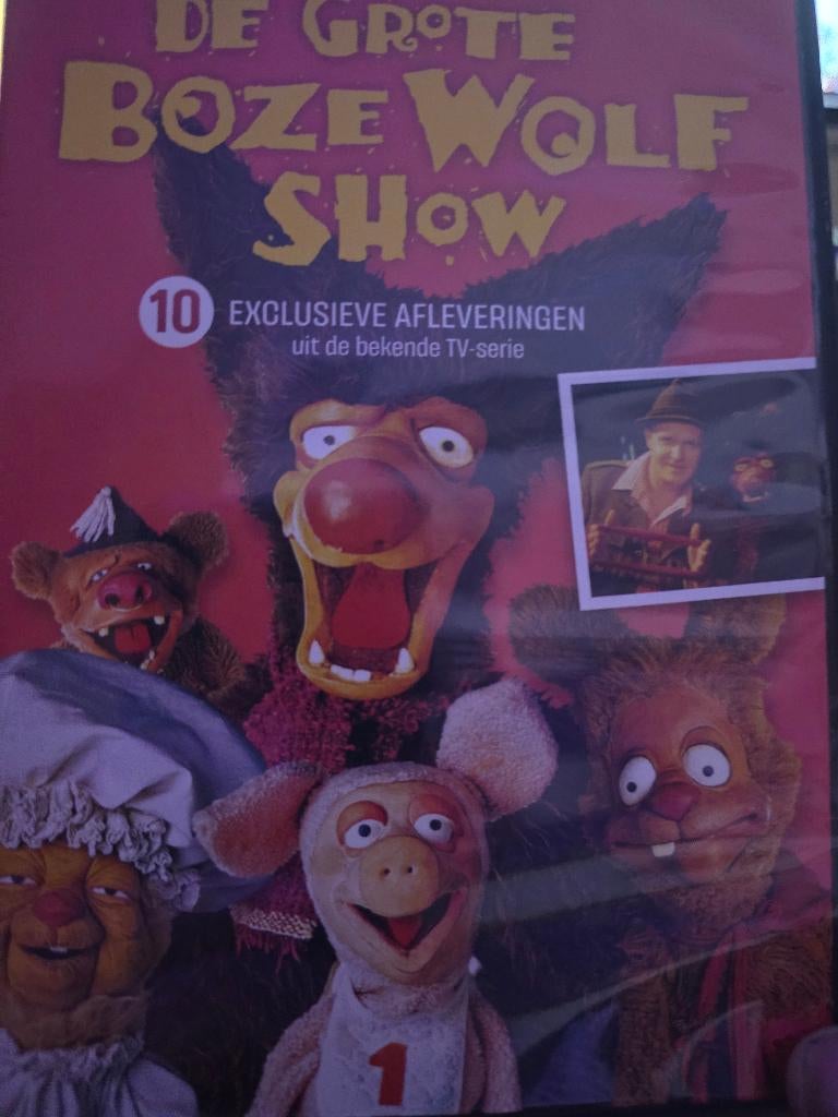 De grote boze wolf dvd extra 10 aflevering, CD & DVD, DVD | Enfants & Jeunesse, Enlèvement ou Envoi, Tous les âges, Comme neuf