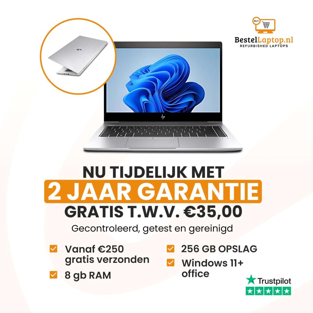 Refurbished laptop - 12 mnd garantie, Niet ingevuld, Niet ingevuld, Niet ingevuld