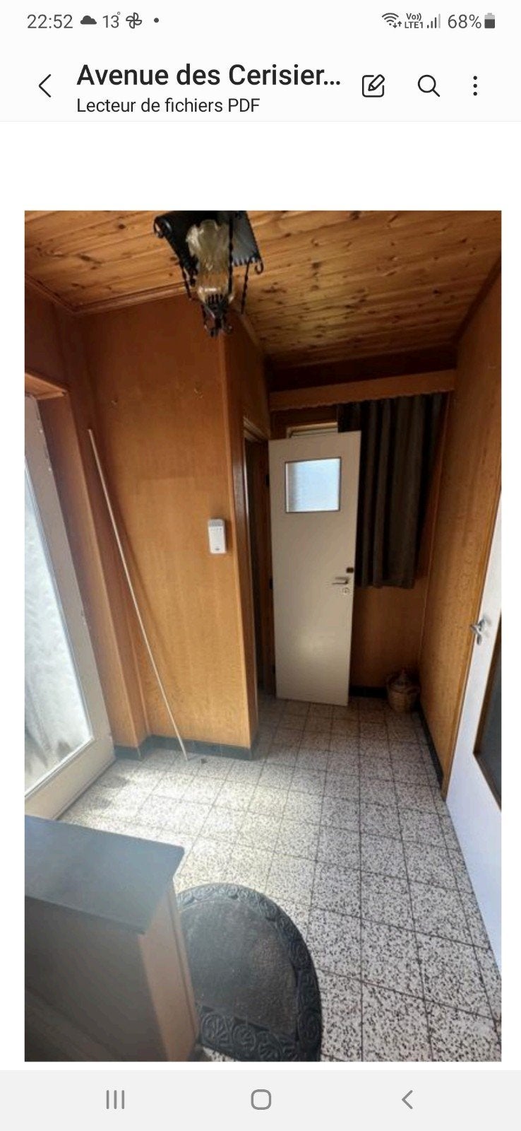porte 62 cm à vendre avec quincaillerie 35e