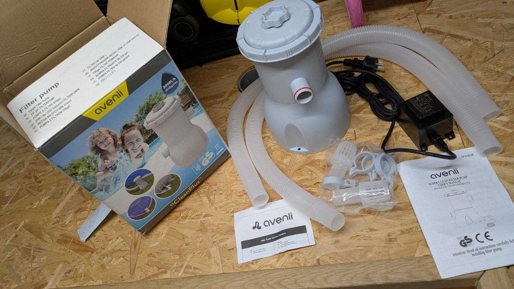 Avenli filterpomp zwembad, Ophalen, Nieuw, Zwembadpomp