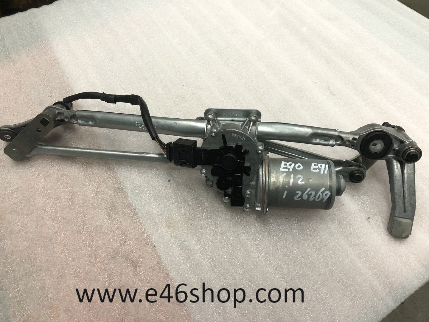 RUITENWEISSERMOTOR COMPLEET BMW 3 SERIE E90 E91, Gebruikt, -, -, Ophalen of Verzenden