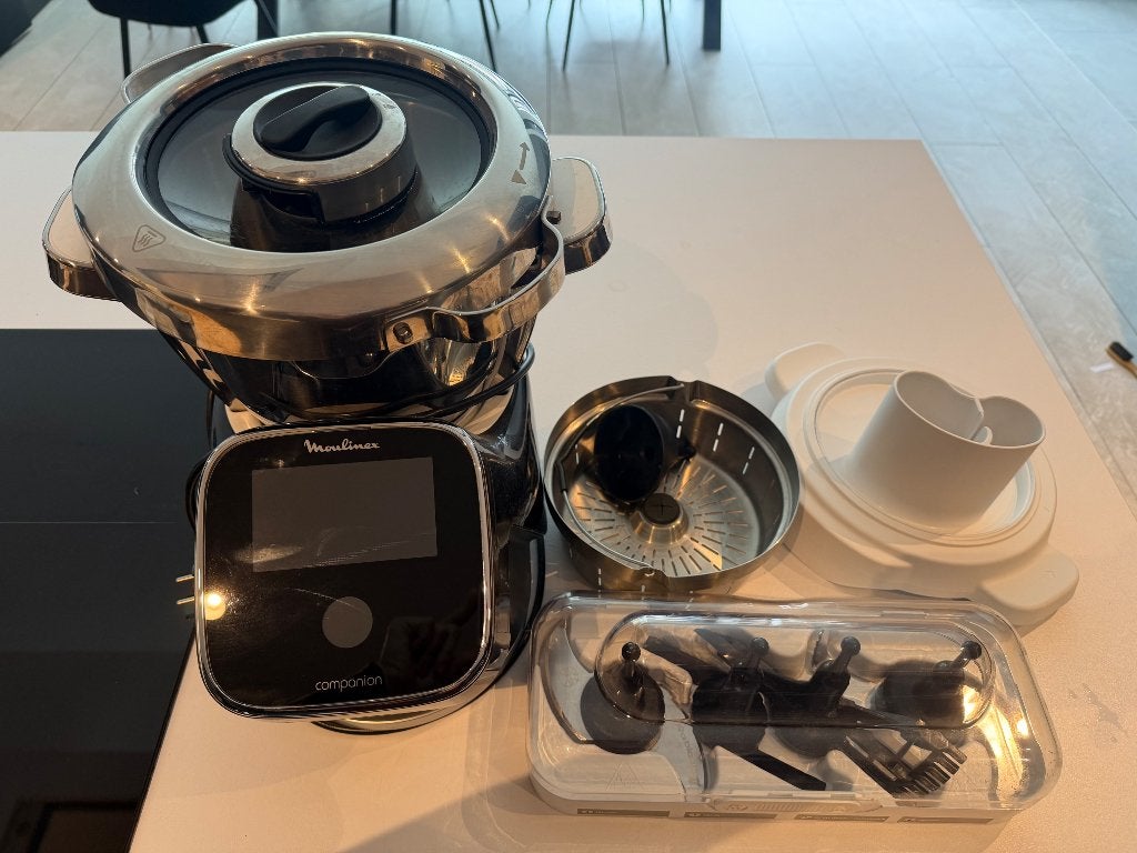 Robot de cuisine Moulinex Companion, Résiste au lave-vaisselle, Comme neuf, Enlèvement, 3 vitesses ou plus
