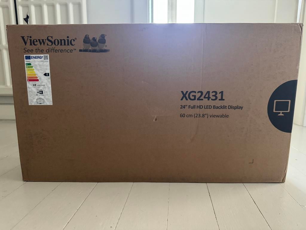 Viewsonic XG2431 - Sealed 240hz monitor, Computers en Software, Monitoren, Ophalen of Verzenden, Nieuw, 201 Hz of meer